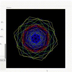 And another one, when I covered the screen, this one looked really pretty, so I encoded it.
