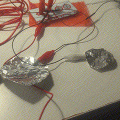 This time using the metal chopsticks.